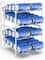 White 12oz. Can Organizer Rack Dispensers, 2ct.